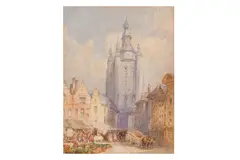 Untitled by William Callow, watercolour, offered Apr 2025