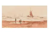 Untitled by Luke Clennel, watercolour, offered Apr 2025
