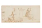 1756-1807, naples) by Jean-pierre Pequignot Baumew-les-dames, ink, offered Apr 2025