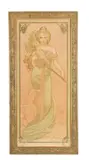 Preview: Barley Mow Centre by Alphonse Mucha, 1900, print, offered Apr 2025
