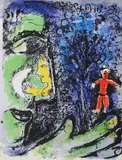 Preview: Barley Mow Centre by Marc Chagall, lithograph, offered Apr 2025