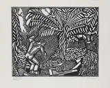 Preview: Barley Mow Centre by Raoul Dufy, woodcut, offered Apr 2025