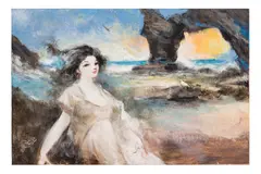Untitled by Fouad Tag, Oil on canvas, offered Apr 2025