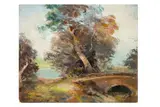 Untitled by Fouad Tag, Oil on board, offered Apr 2025