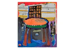 Untitled by Gihan Soliman, Oil on canvas, offered Apr 2025