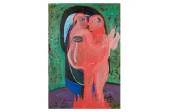 Untitled by Reda Abd Al Salam, Oil on canvas, offered Apr 2025