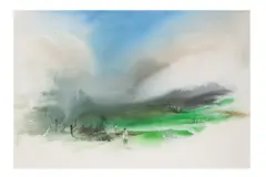Untitled by Bikash Poddar, 2000, Watercolour on paper, offered Apr 2025