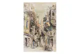 Untitled by Reham Essam, Charcoal, watercolour on paper, offered Apr 2025