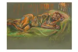 Pakistan by Anna Molka Ahmed, Pastel on paper, offered Apr 2025
