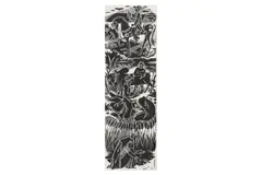 Untitled by N.D. Chapgar, linocut, offered Apr 2025