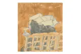 Untitled by Gwen John, gouache and watercolour, offered Mar 2025