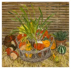 R.A. (BRITISH, b.1936) by Olwyn Bowey, oil on board, offered Mar 2025