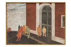 Untitled by Peter Laszlo Peri, oil, offered Mar 2025
