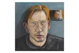 Untitled by Hogan Brown, oil on board, offered Mar 2025