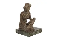 Untitled by Cyril Mann, Cast by Livingstone Art Founders, Tonbridge in, offered Mar 2025