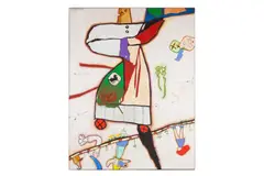 Untitled by Martin Bradley, acrylic on canvas, offered Mar 2025