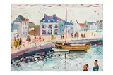 Untitled by Simeon Stafford, oil on board, offered Mar 2025