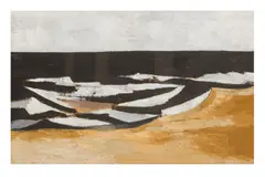 Works from the Collection of Robert Eagle by Bernard Myers, oil on board, offered Mar 2025