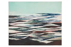 Works from the Collection of Robert Eagle by Bernard Myers, oil on canvas, offered Mar 2025