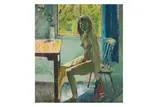 Works from the Collection of Robert Eagle by Stan Smith, oil on board, offered Mar 2025