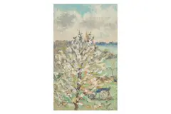 Works from the Collection of Robert Eagle by David Rolt, oil on board, offered Mar 2025