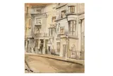 R.A. (BRITISH, b.1932) Works from the family of Christopher Fry by David Tindle, watercolour, offered Mar 2025