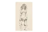 Untitled by Mervyn Peake, ink, offered Mar 2025