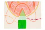 Untitled by Trevor Bell, oil and pastel on paper, offered Mar 2025
