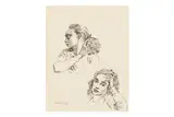 Untitled by Mervyn Peake, ink, offered Mar 2025