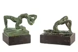 R.a. (british, 1935-2015) by Ivor Abrahams, 1990, bronze, offered Mar 2025