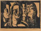 Untitled by Paule Vézelay, pencil, offered Feb 2025