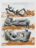 Untitled by Henry Moore, pencil, offered Feb 2025