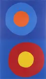Untitled by Terry Frost, woodcut, offered Feb 2025