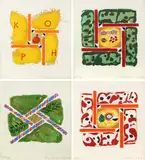 Untitled by Joe Tilson, pencil, offered Feb 2025