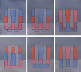 Untitled by Robyn Denny, screenprint, offered Feb 2025