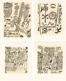Untitled by Alan Davie, pencil, offered Feb 2025