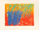 Untitled by Albert Irvin, pencil, offered Feb 2025
