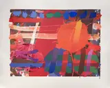 Untitled by Albert Irvin, pencil, offered Feb 2025