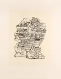 Untitled by Eduardo Paolozzi, pencil, offered Feb 2025