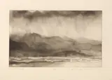 Untitled by Norman Ackroyd, pencil, offered Feb 2025