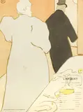 Untitled by Henri de Toulouse-Lautrec, lithograph, offered Feb 2025