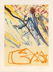 Untitled by Salvador Dalí, pencil, offered Feb 2025