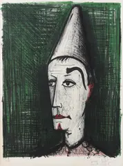 Untitled by Bernard Buffet, pencil, offered Feb 2025