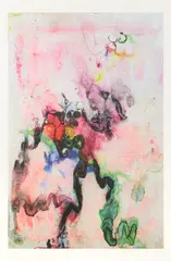 Untitled by Frank Bowling, pencil, offered Feb 2025