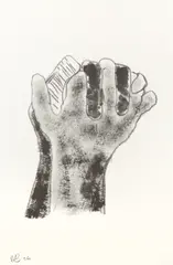 Untitled by Alvaro Barrington, ink, offered Feb 2025