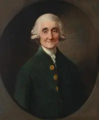 Portrait of a gentleman by Thomas Gainsborough, Oil on canvas, painted oval, sold Oct 2024