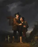 Untitled by François Thomas de Backer, Oil on canvas, sold Oct 2024