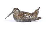 A patinated bronze model of a woodcock by Alan Glasby, BRONZE, sold Aug 2024