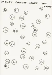 Untitled by David Shrigley, Pen and ink on wove paper, sold Jul 2024