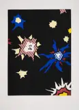 Hüm-Bum! by Roy Lichtenstein, Etching with aquatint printed in colours, sold Jul 2024